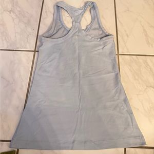Blue lululemon tank